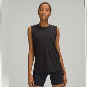 Lululemon Black All Yours Mesh Tank Top 6